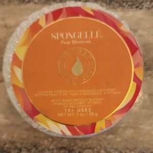 Spongellé Pear Blossom Body Wash Infused Buffer